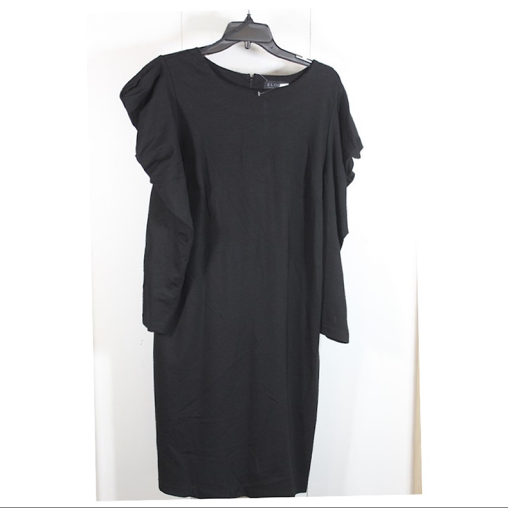Eloquii - Sz14 NWT Black Classy Midi Formal Dress